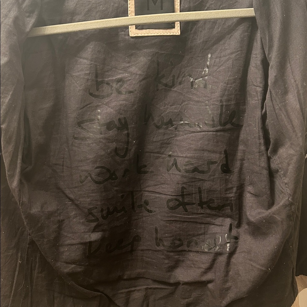 Mauritius Tan Leather Jacket with Gray Star Accents - Picture 9 of 12